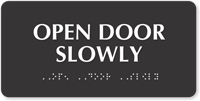 TactileTouch™ Sign with Braille