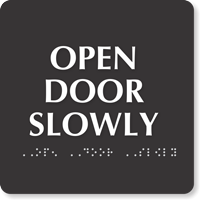 TactileTouch™ Sign with Braille