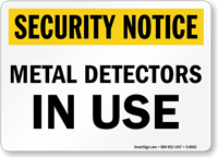 Security Notice:  Sign