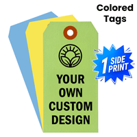 Custom Colored Tags