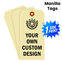 Custom Manila Tags