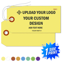 Single Sided Warehouse Tag, (4.75" x 2.375")