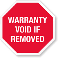 Destructible Tamper Seals