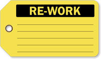 Re Work Plastic Tags