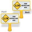 Custom Slow ConeBoss Sign