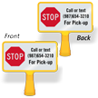 Custom Stop ConeBoss Sign