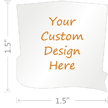 Custom Design Hardhat Labels Ribbon
