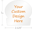 Custom Design Hardhat Labels Tanker