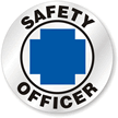 Safety Officer Hard Hat Stickers