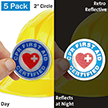 CPR First Aid Certified Hard Hat Label