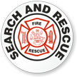 Search And Rescue Hard Hat Stickers