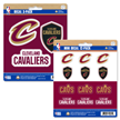 Cleveland Cavaliers NBA Decal Set