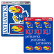 Kansas Jayhawks Decal Set