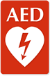 AED Tactile Touch Sign