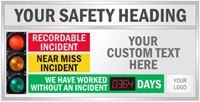 Custom Big Job Safety Scoreboard