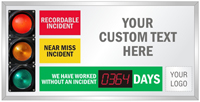 Custom Big Job Safety Scoreboard