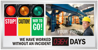 Custom Big Job Safety Scoreboard