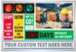 Custom Big Job Safety Scoreboard