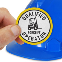 Qualified Operator Badge Sticker