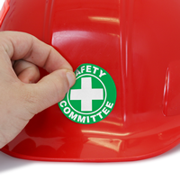 Safety Committee 2" Circle Labels