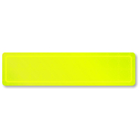 Sold in packs of 16 reflective and fluorescent stickers
