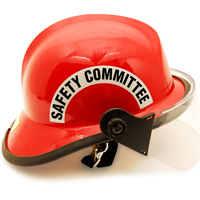Committee Member Hard Hat Sticker