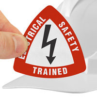 Electrical Safety Trained Decals
