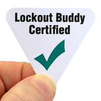 Lock Out Certified Decal