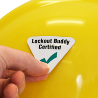 Lockout Buddy Certified Decal