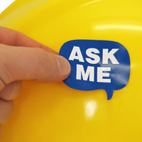 Ask Me Decal