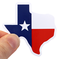 Hard Hat Decal Texas Flag