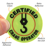 Certified Crane Operator Badge
