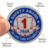 Safety label promoting injury prevention