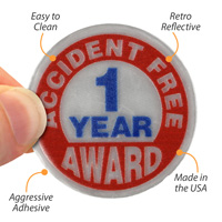 Safety achievement sticker