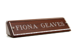 Custom Pierrepont Series Nameplate