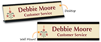 Custom picture nameplate design 1