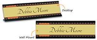 Custom star border picture nameplate
