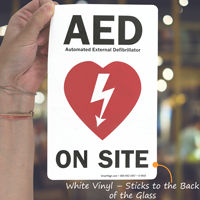 AED Symbol Sign