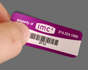 Plastic Asset Tags