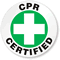 CPR Certified Hard Hat Labels