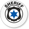 Sheriff Hard Hat Stickers