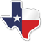 Texas Flag Hard Hat Decals