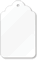 White Merchandise Tag